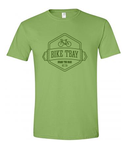 bike tbay tshirt - green